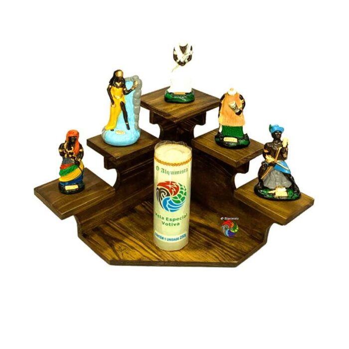 Altar Pedestal de Imagens - 5 Posições - Imagem 2