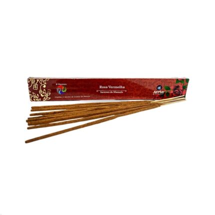 Incenso Massala Atria Rosa Vermelha