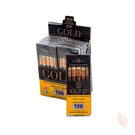 Cigarrilha Gold - Pacote com 10