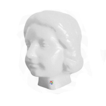 Cabeça de Cera - Mulher Branca