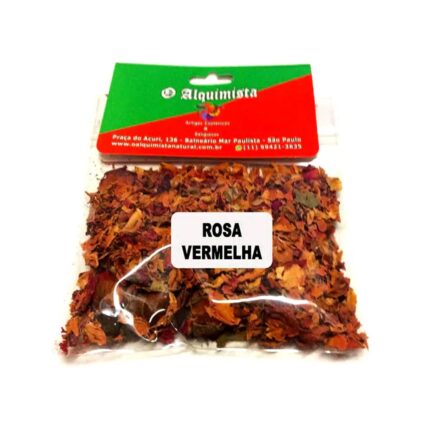 Erva - Rosa Vermelha