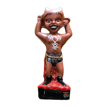 Exu Brasinha de Chifre 20cm