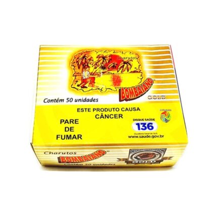 Charuto Bom Baiano Chocolate - Caixa c/ 50 Unid.