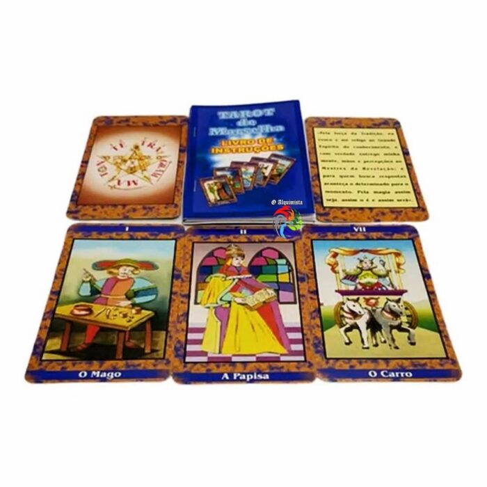 Baralho Tarot de Marselha Cartas Grandes - Imagem 2