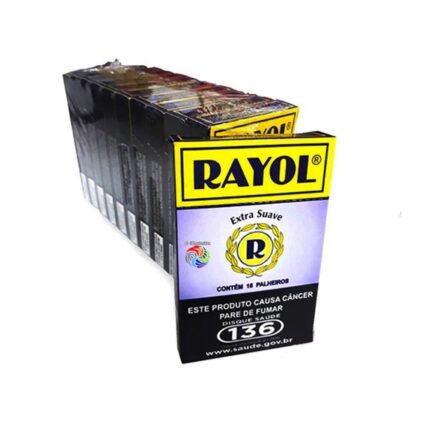 Cigarro de Palha Rayol - Pacote c/ 10 Caixas