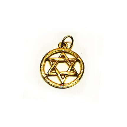 Estrela de Davi Dourada Peq.