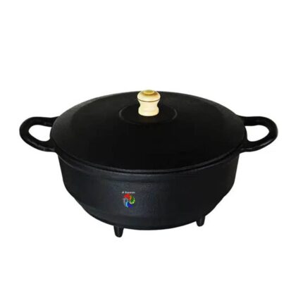 Caldeirão de Ferro 20cm com Tampa