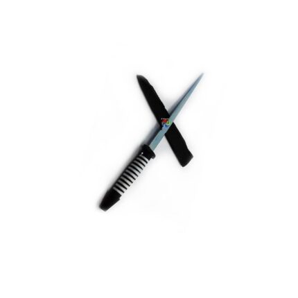 Punhal Cabo Preto/Branco 13cm