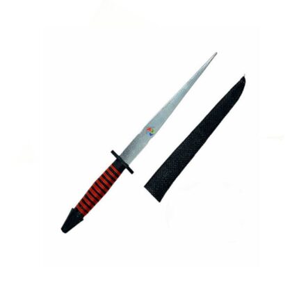 Punhal Cabo Preto/Vermelho 17cm