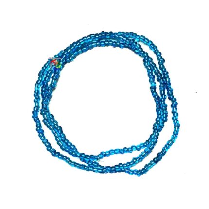 Guia Miçangão de Cristal Azul Clara