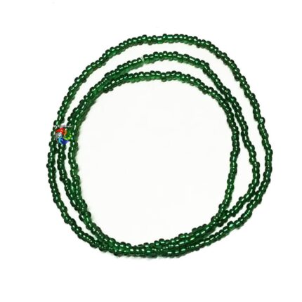 Guia Miçangão de Cristal Verde