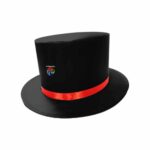 Cartola Alta - Preta - Fita Verm.