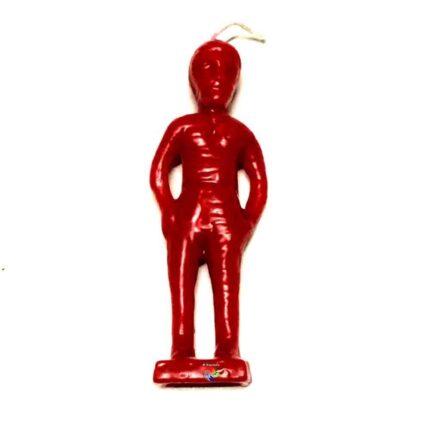 Vela Boneco Vermelha