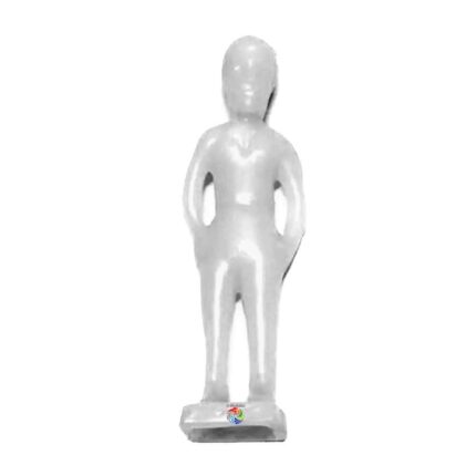 Vela Boneco Branca