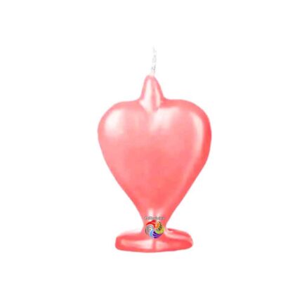 Vela Coração Rosa