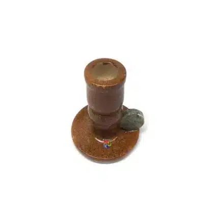Castiçal 1 Vela em Pedra Sabão