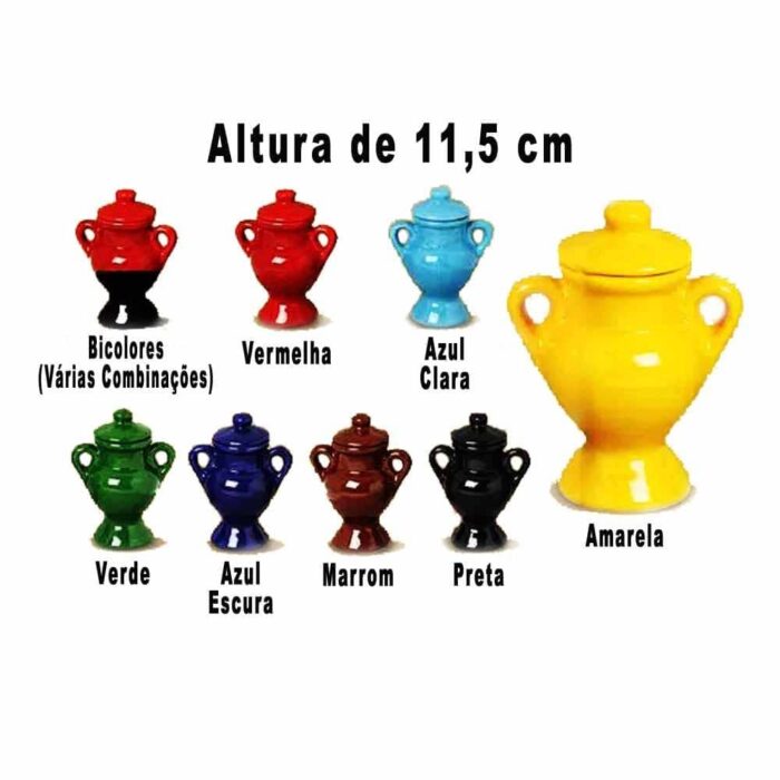 Quartinha 511 - Com Asa Colorida - Imagem 1
