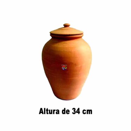 Pote de Abó 1 - Envernizado