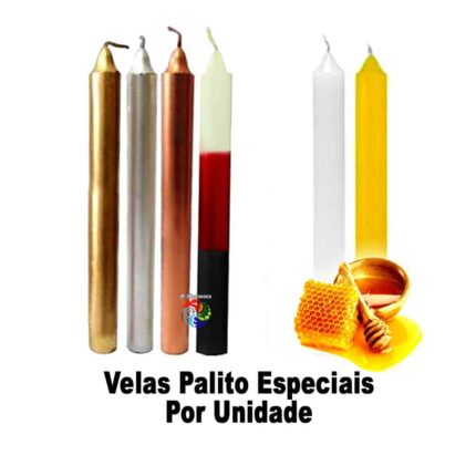 Vela Palito Especial e Aromática - Unidade