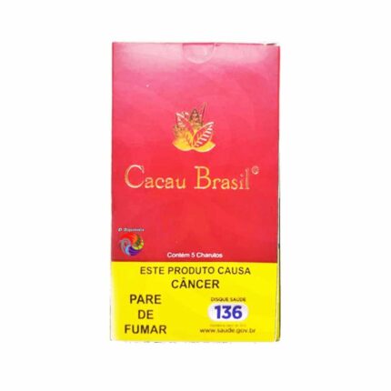 Charuto Cacau Brasil Conhaque - Caixa Com 5 Unidades