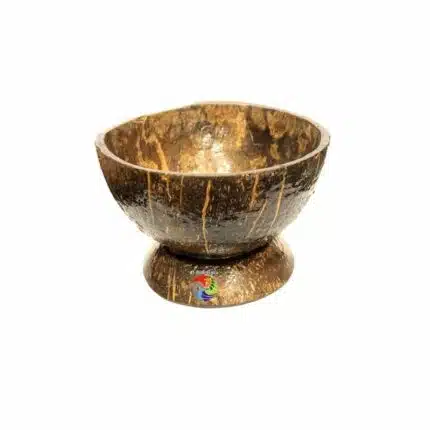 Cuia de Coco (Cuete) com Base Envernizado