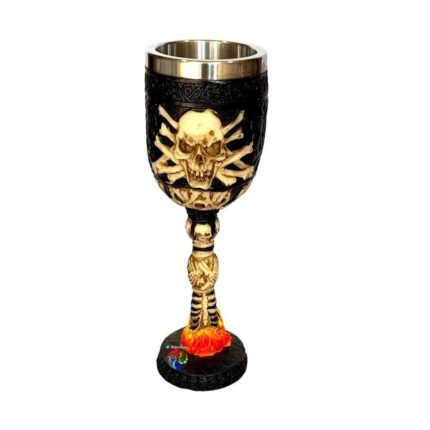 Taça de Caveira em Resina